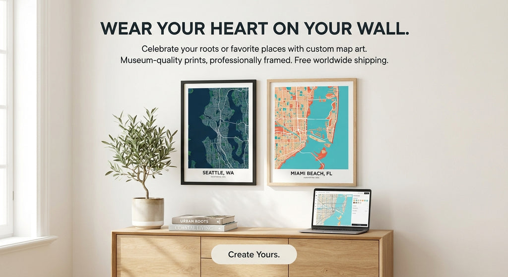 Custom Map Poster