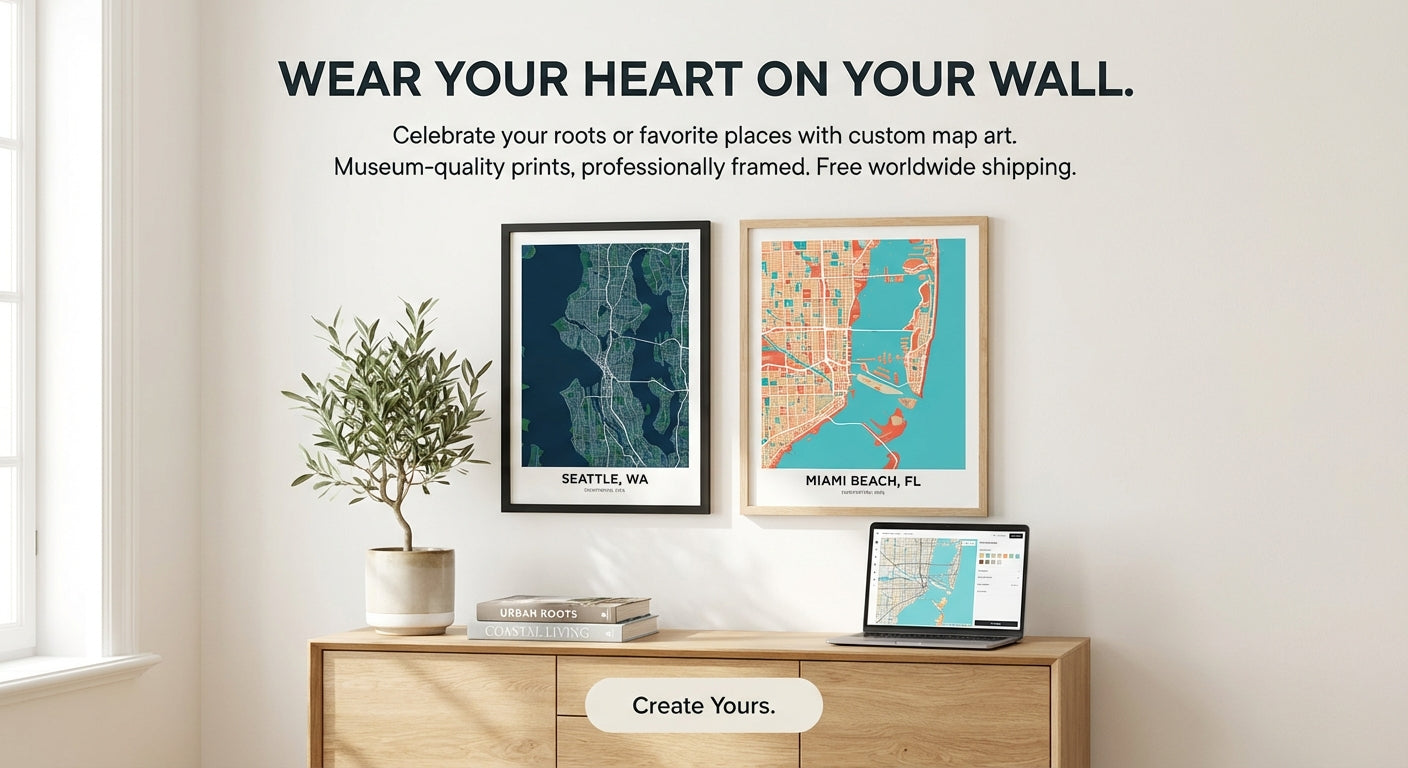 Custom Map Poster